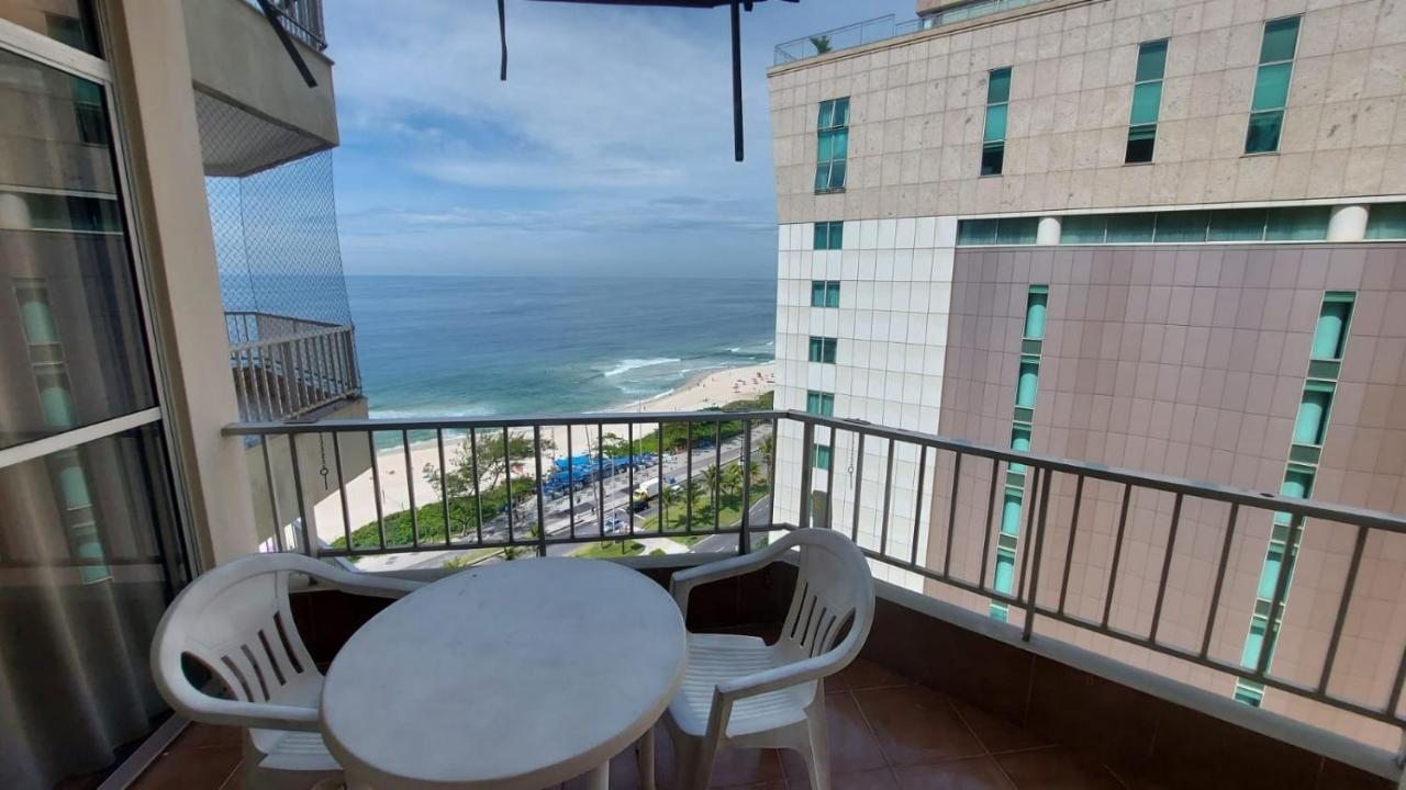 Flat Na Praia Da Barra Da Tijuca Rio de Janeiro Buitenkant foto